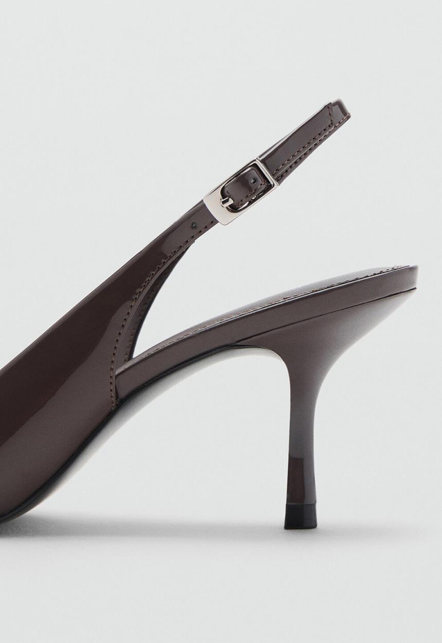MANGO - Zoco heel -  light/pastel gray