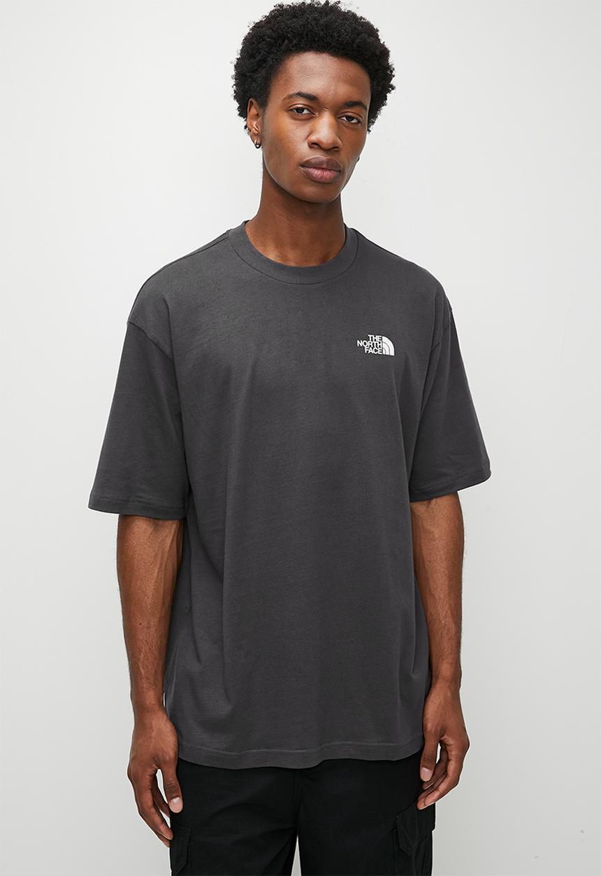 The North Face - S/S Digital Mo  Ntain Range Tee Oversize Fit - Anthracite Grey/Soft Purple-Tnf White (Eia)