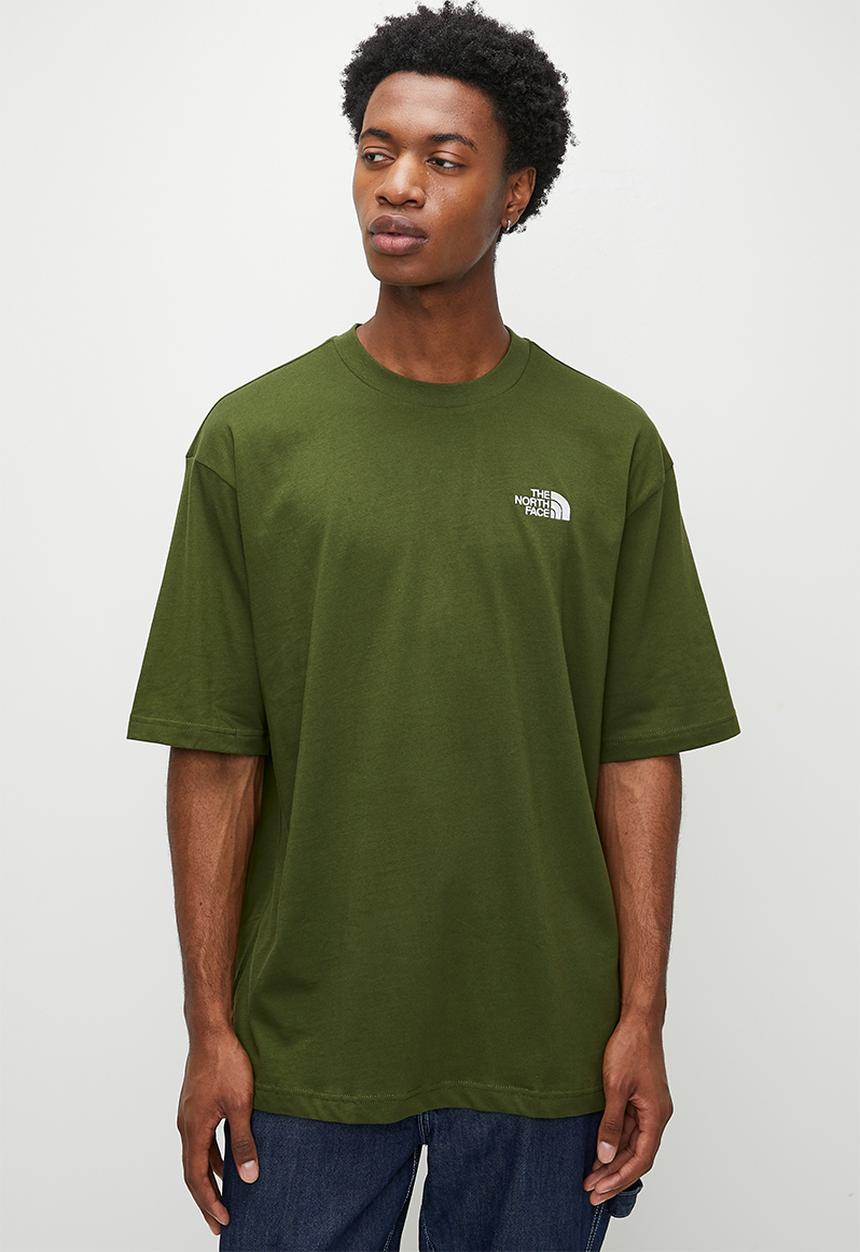 The North Face - M S/S Essential Oversize Tee - Woodland Green