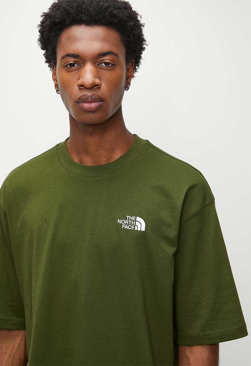 The North Face - M S/S Essential Oversize Tee - Woodland Green