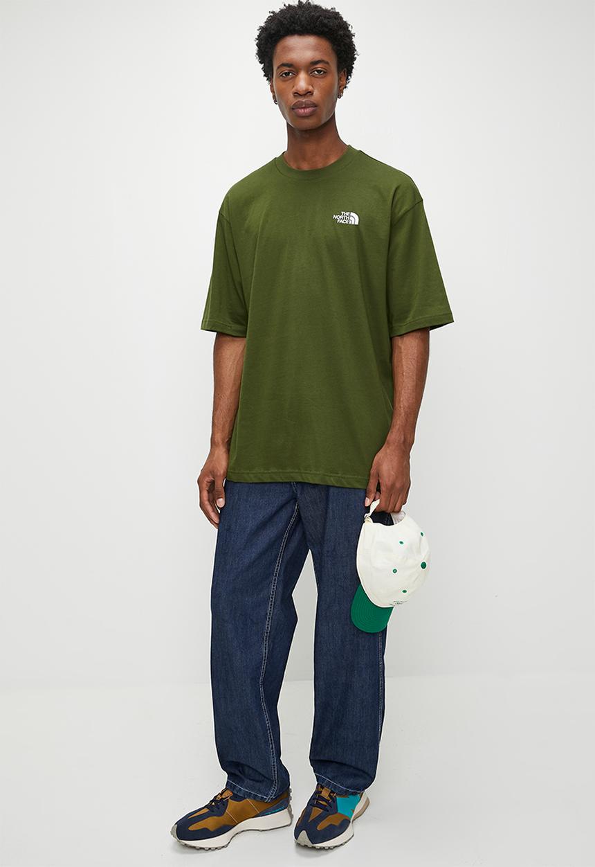 The North Face - M S/S Essential Oversize Tee - Woodland Green