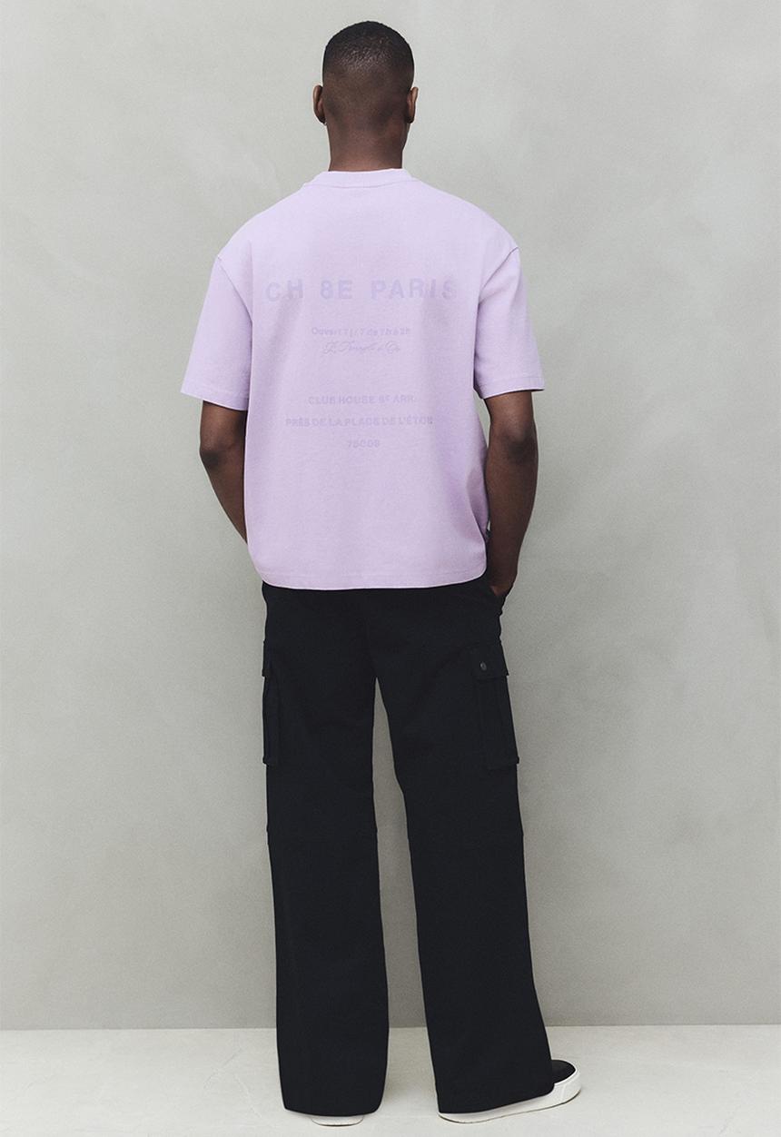 H&M - Loose fit cargo trousers - black