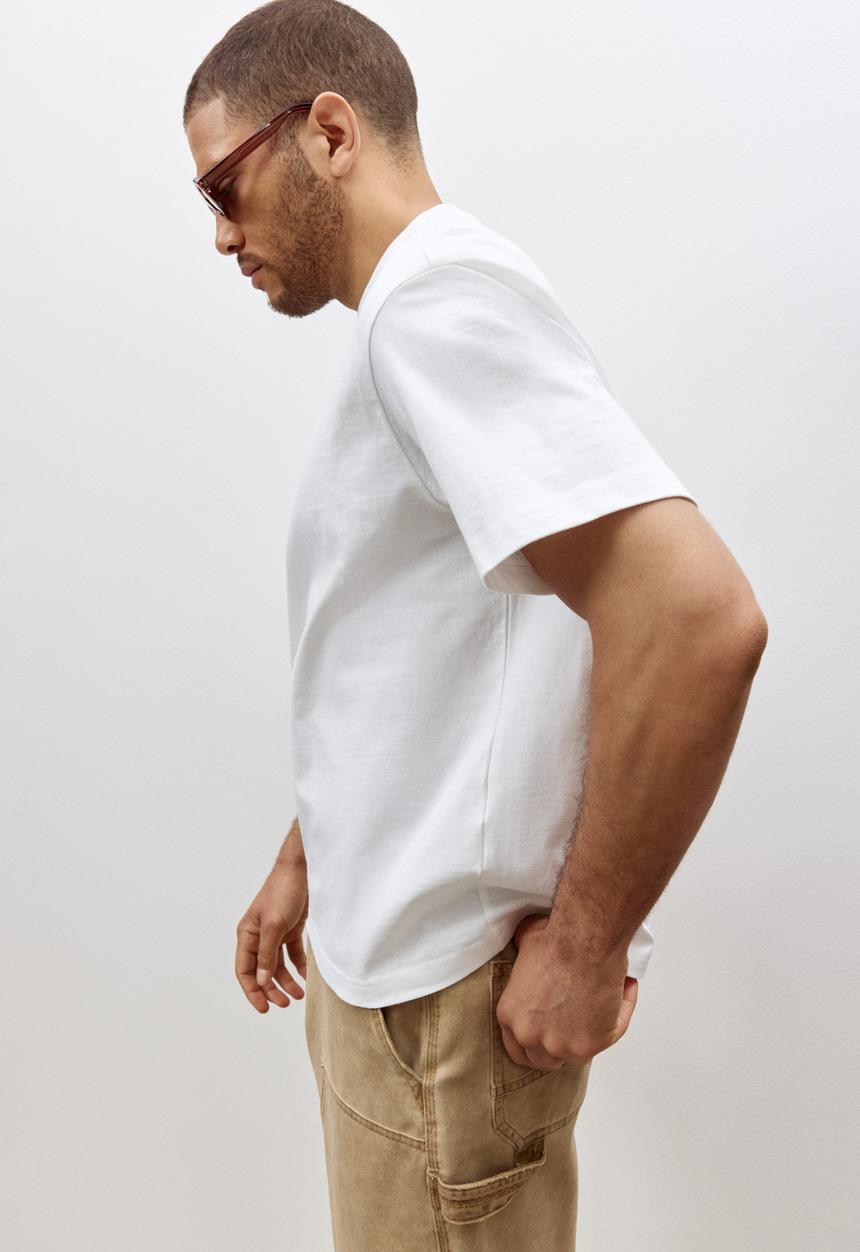 H&M - Relaxed fit T-shirt - white