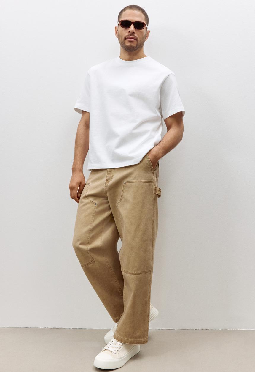 H&M - Relaxed fit T-shirt - white
