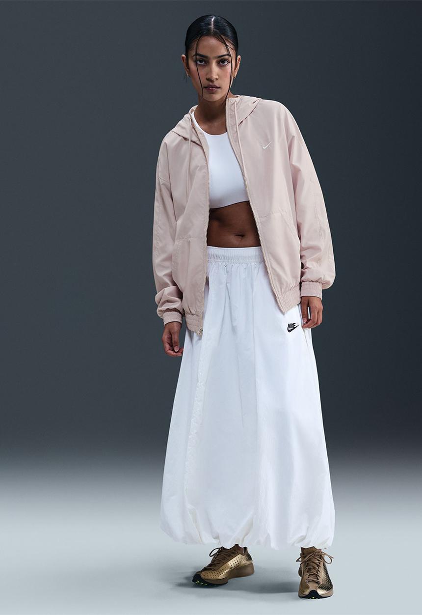 Nike - Loose Uv Hooded Jacket - Beige