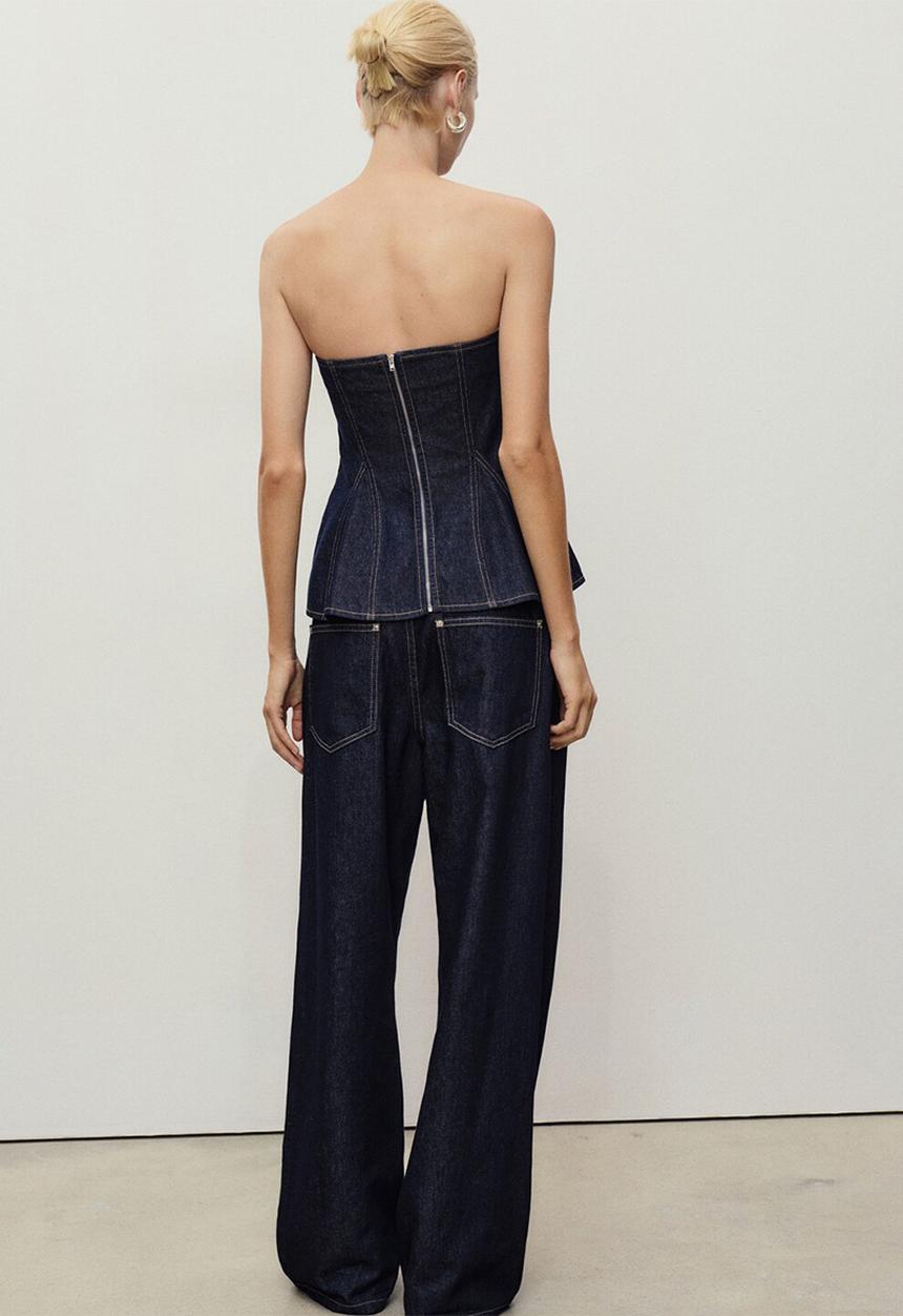 MANGO - Jeans Tony - Open Blue