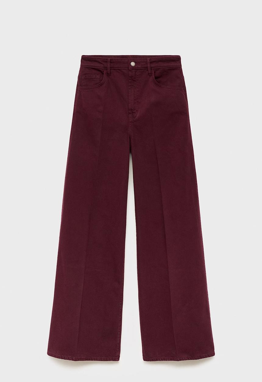 MANGO - Jeans Elise - Dark Red