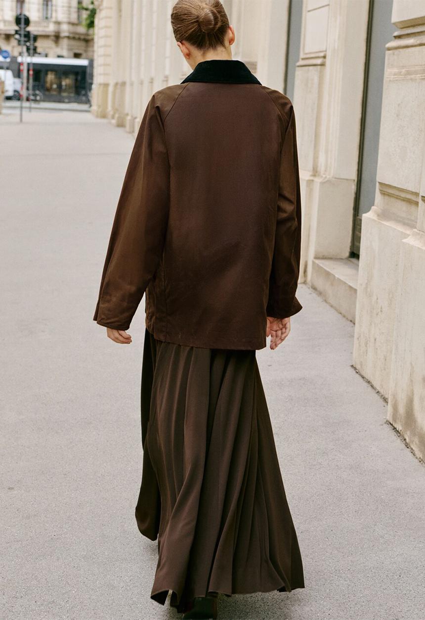 MANGO - Parka england - medium brown