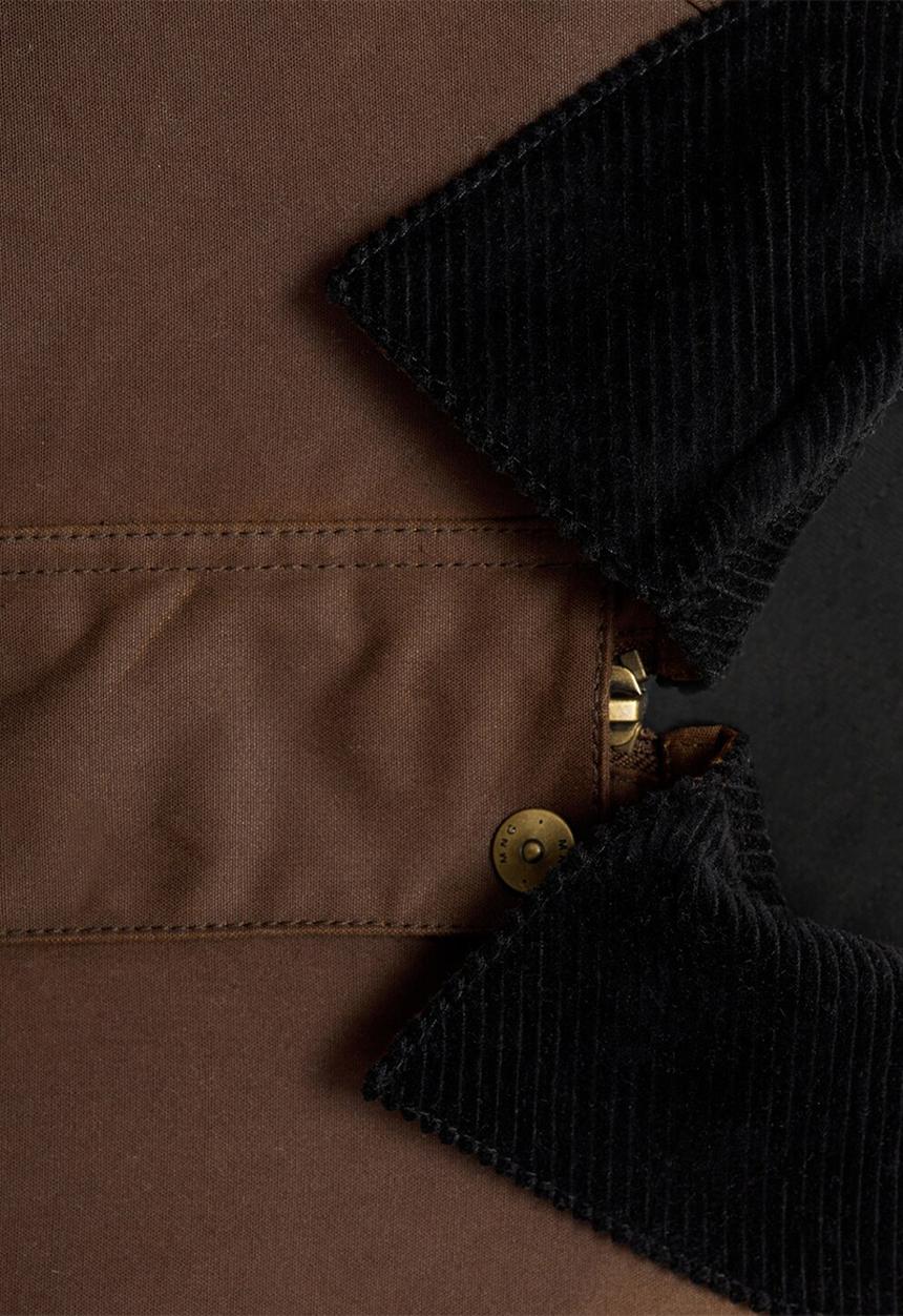 MANGO - Parka england - medium brown