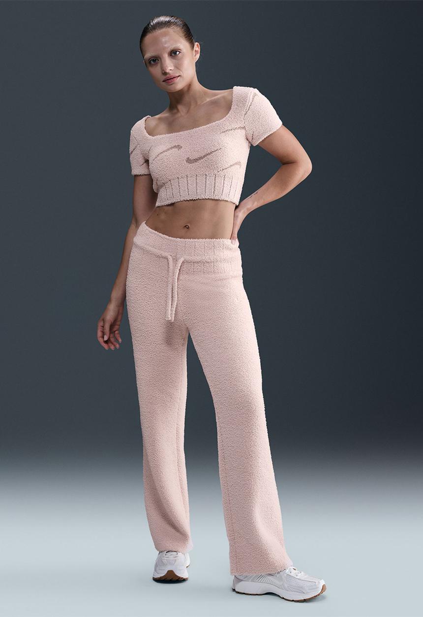 Nike - Slim Knit Pants - Beige