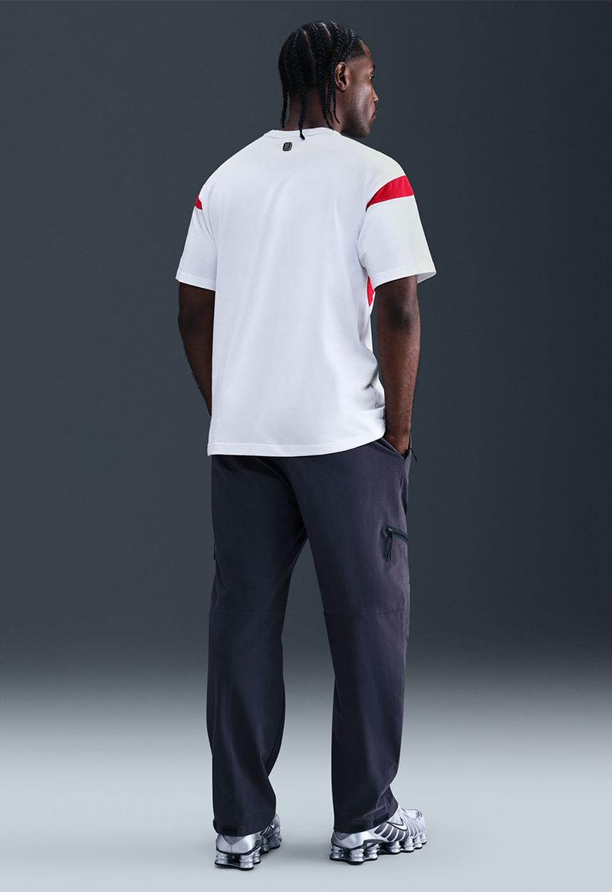 Nike - NSW Shox T-Shirt - White/Grey Fog/University Red