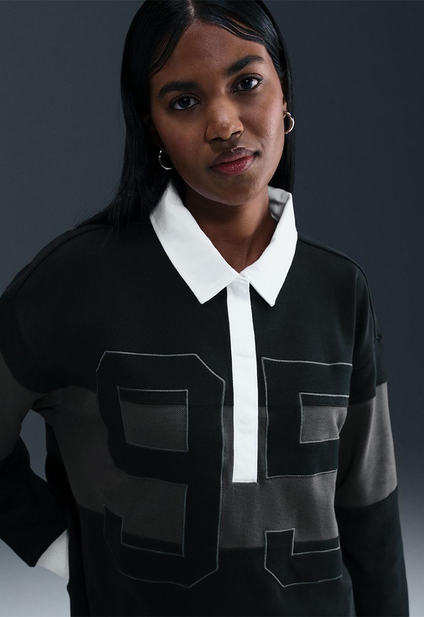 Nike - W Nsw Street Ls Gfx Polo - multi