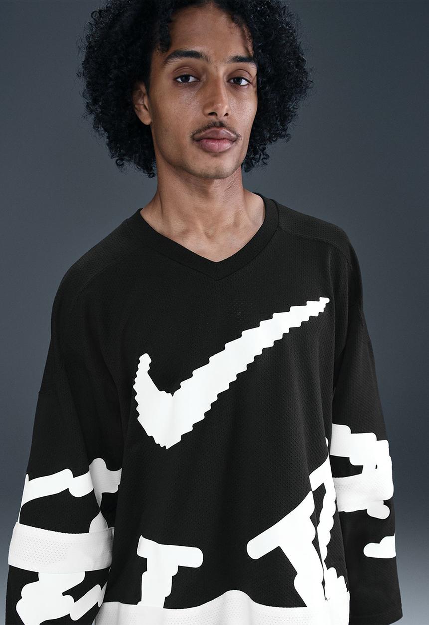 Nike - Club Hockey Jersey Neo Varsity - Black/White/White