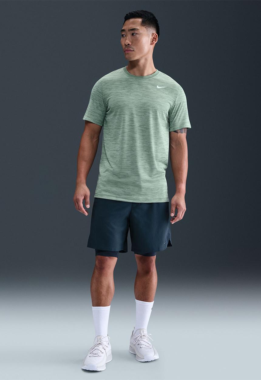 Nike -  Dri-FIT Legend Veneer Training Top - Clay Green/Pure/White