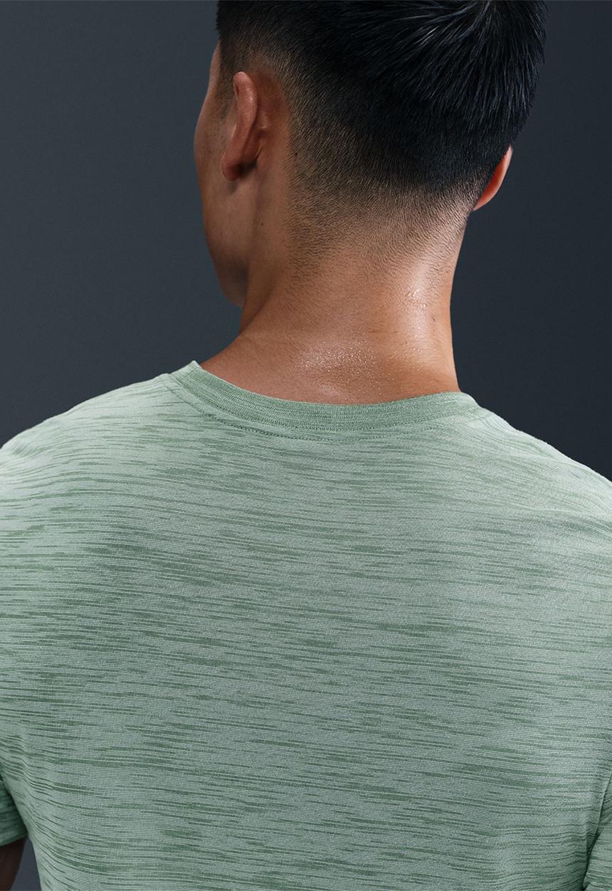 Nike -  Dri-FIT Legend Veneer Training Top - Clay Green/Pure/White