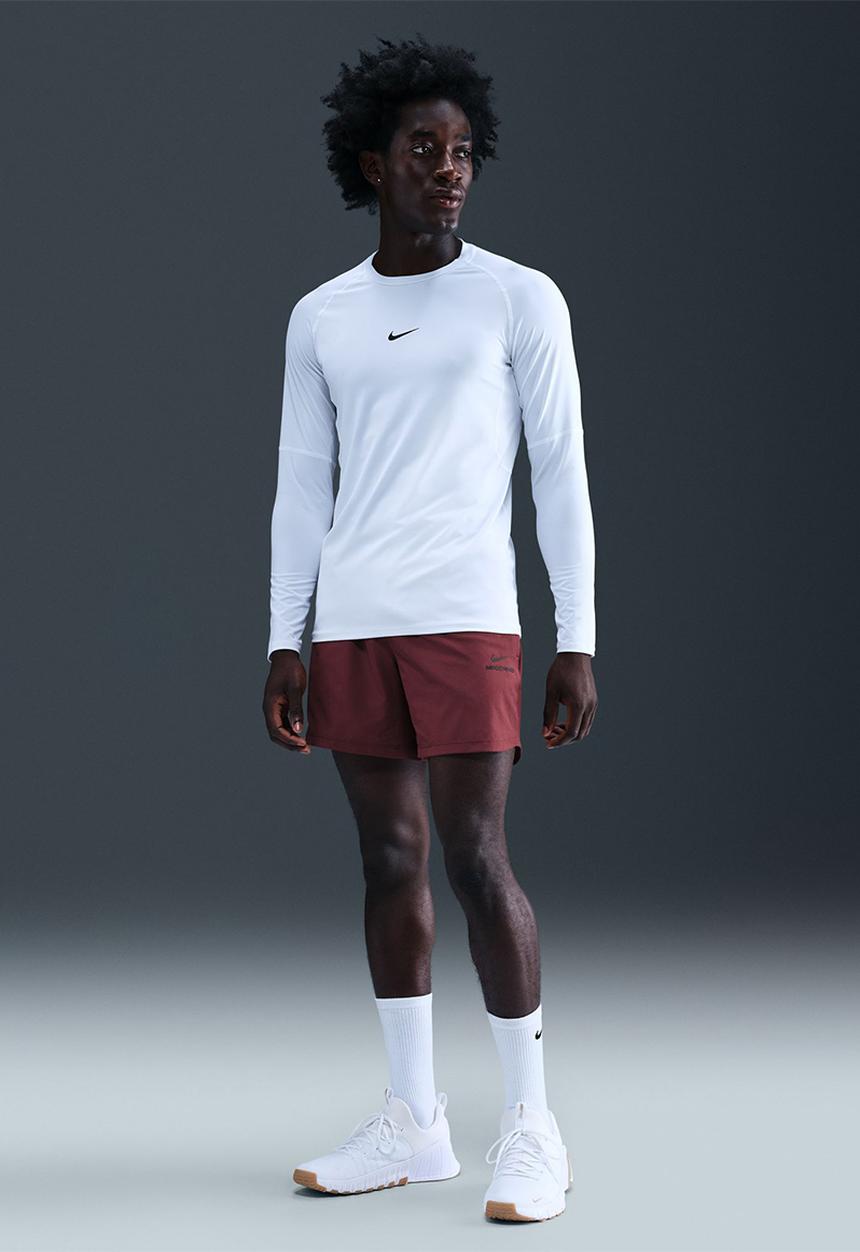 Nike - PRO Dri-FIT NPT 6" Short - Dark TeaRed/Black