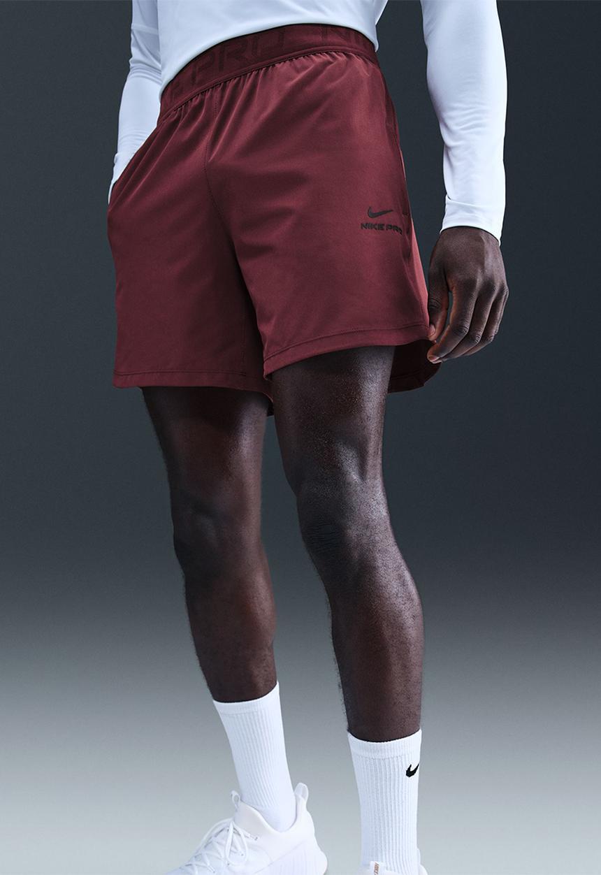 Nike - PRO Dri-FIT NPT 6" Short - Dark TeaRed/Black