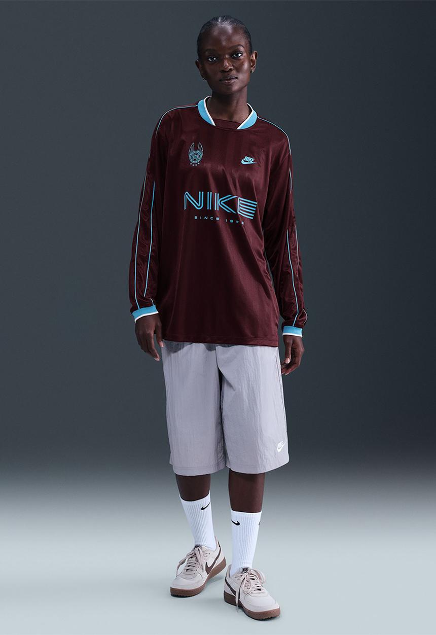Nike - W Nsw Ls Jersey - Brown