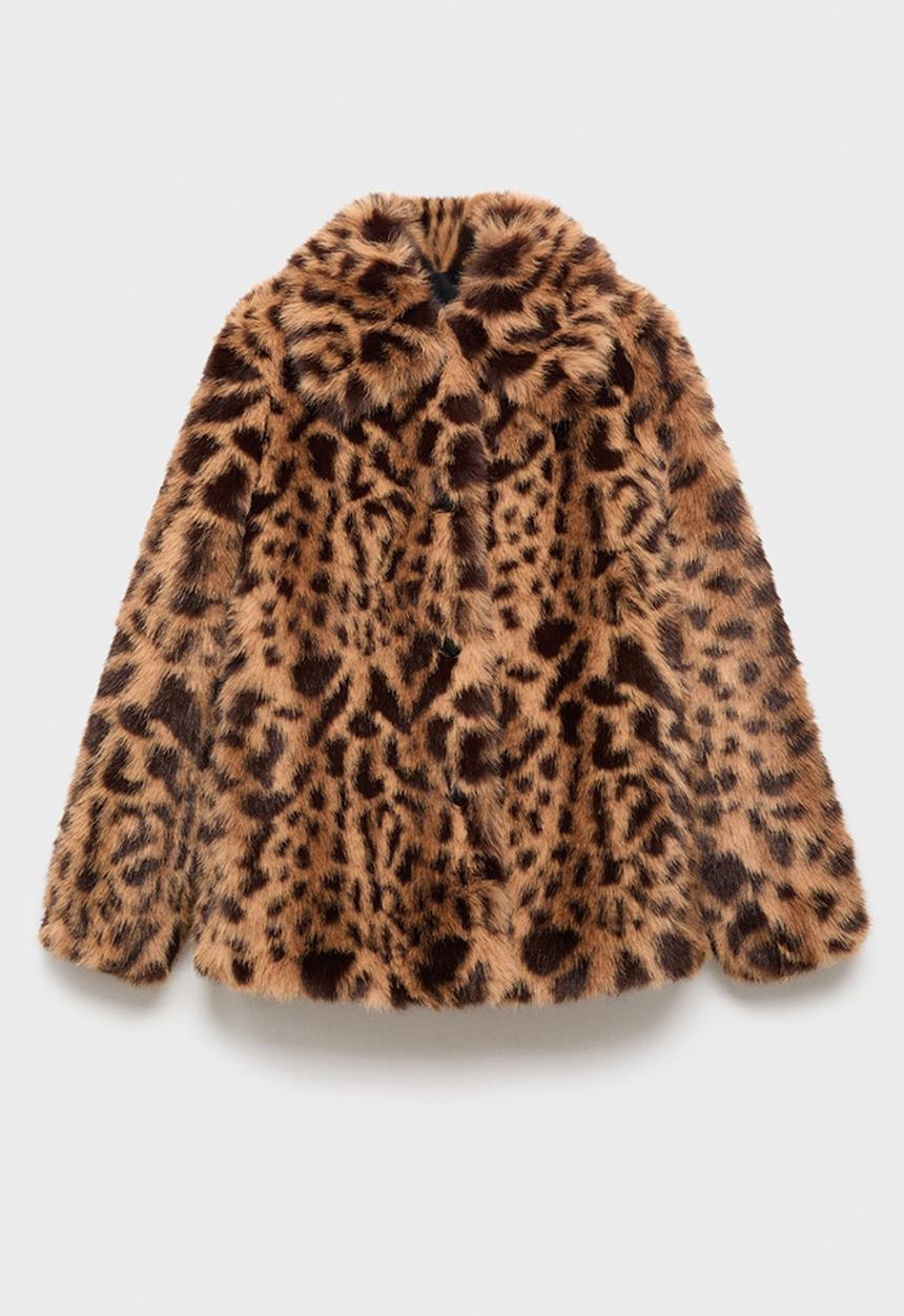 MANGO - Coat bologna - medium brown