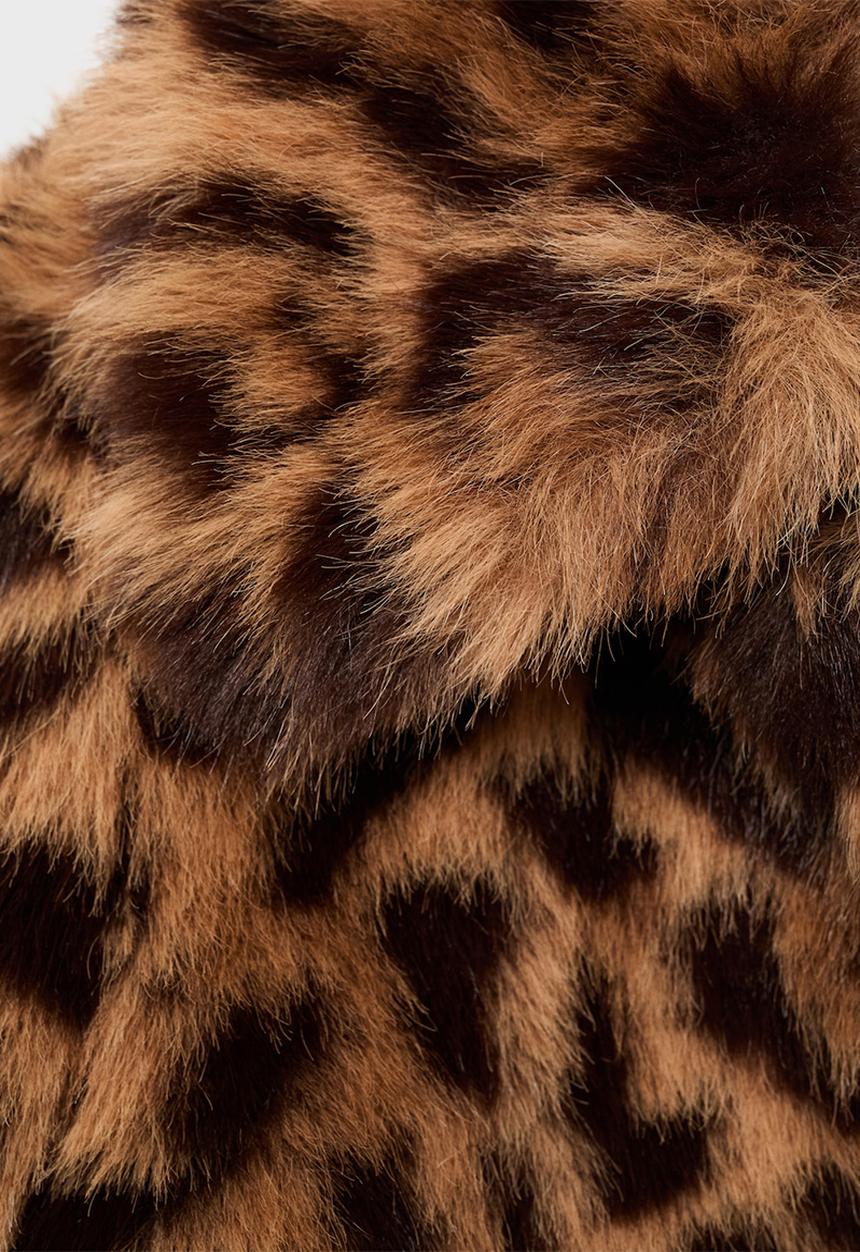 MANGO - Coat bologna - medium brown