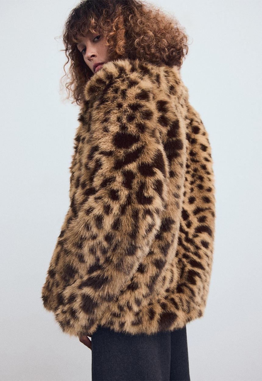 MANGO - Coat bologna - medium brown