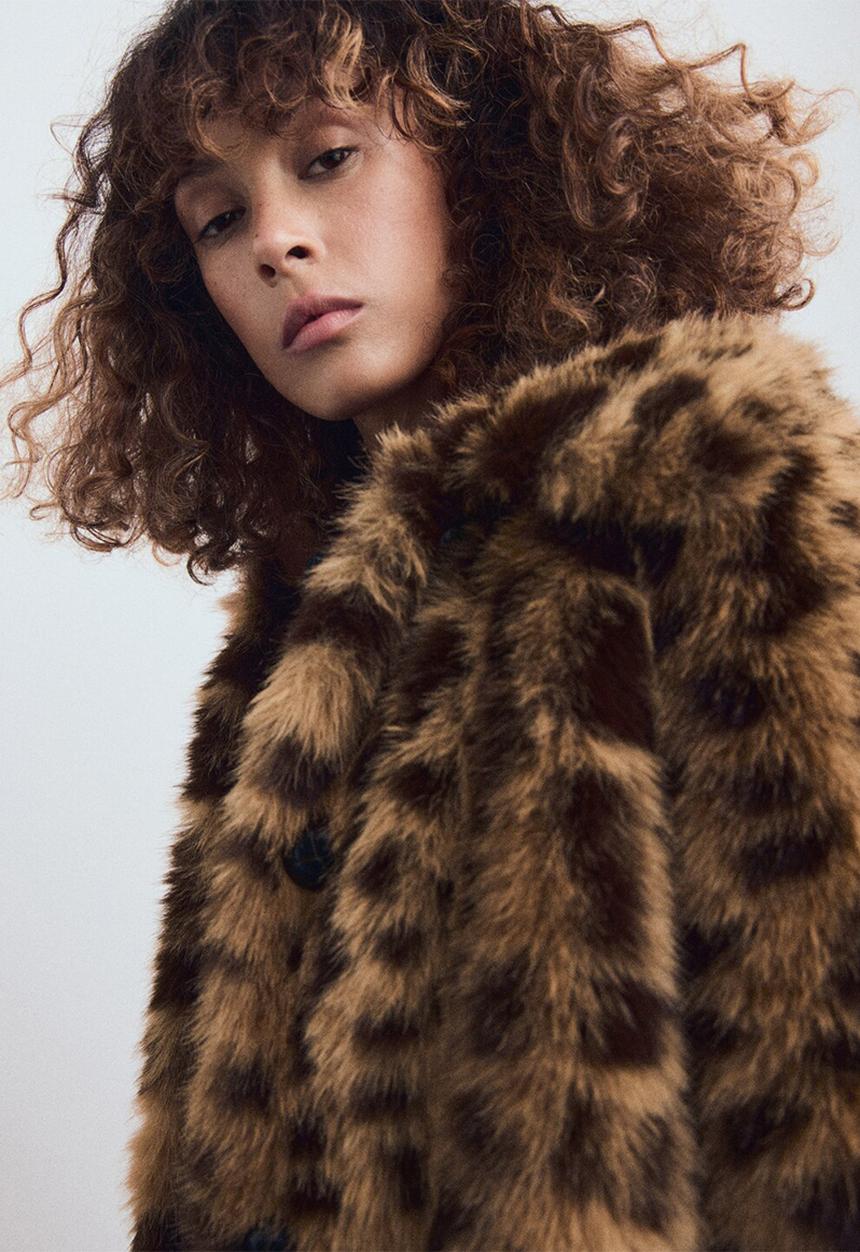 MANGO - Coat bologna - medium brown
