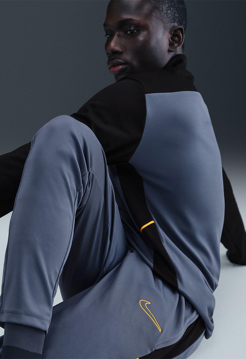 Nike - Academy Dri-FIT Football Pants  - Diffused Blue/Black/University Gold