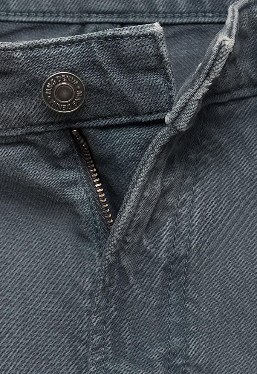 MANGO - Jeans benc - Dark grey