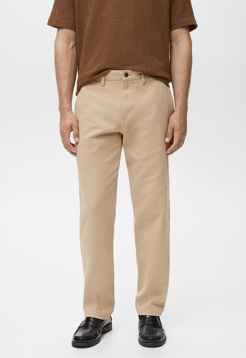 MANGO - Jeans Chet - Beige