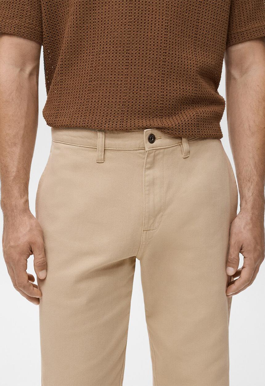 MANGO - Jeans Chet - Beige
