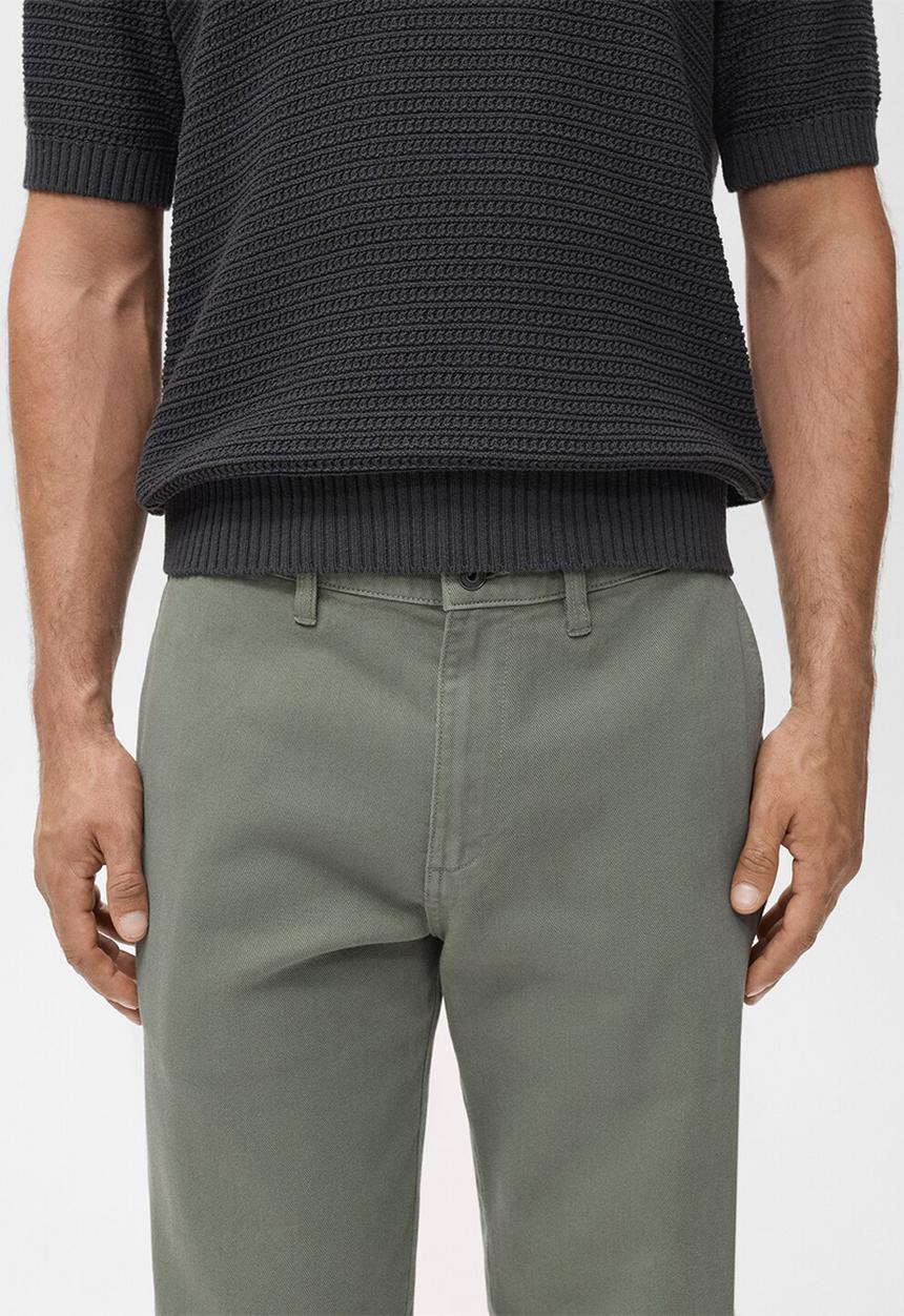 MANGO - Jeans Chet - Dark Green
