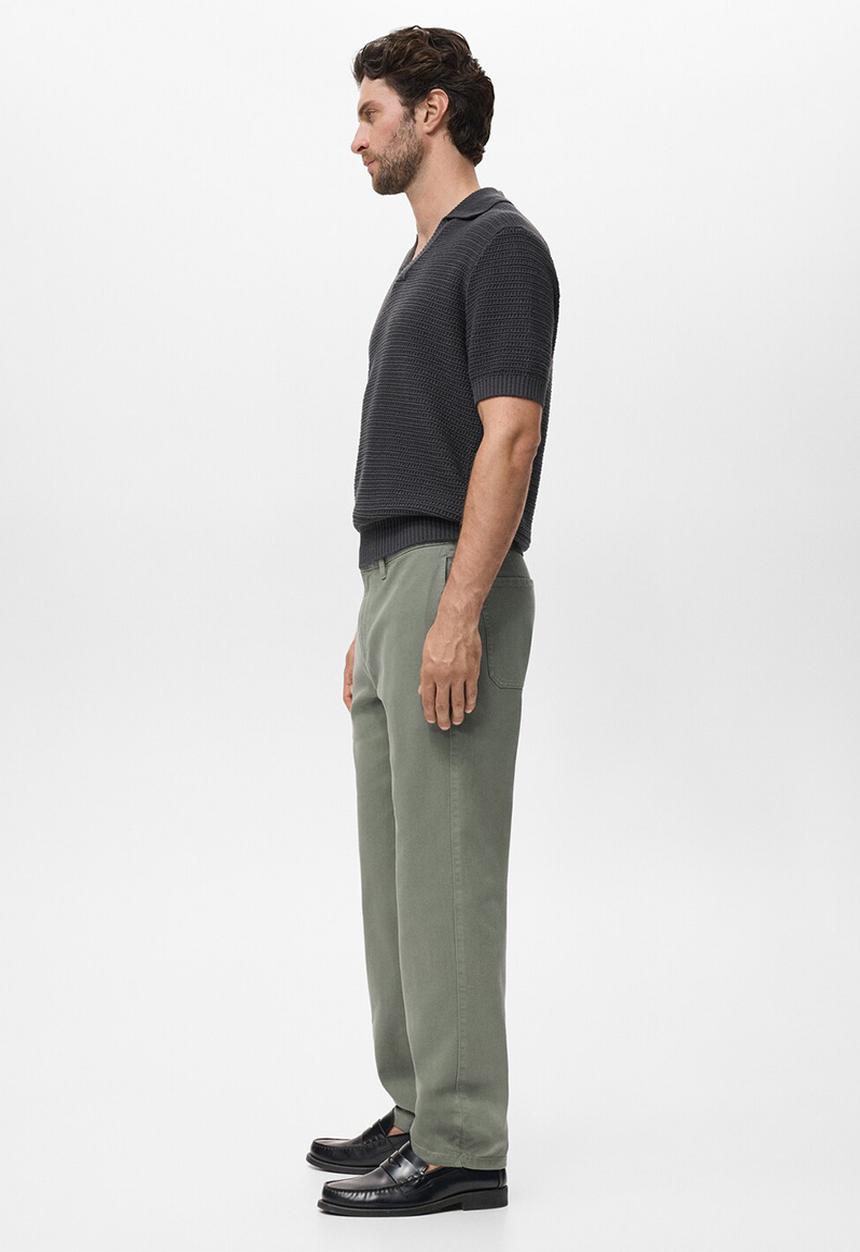 MANGO - Jeans Chet - Dark Green