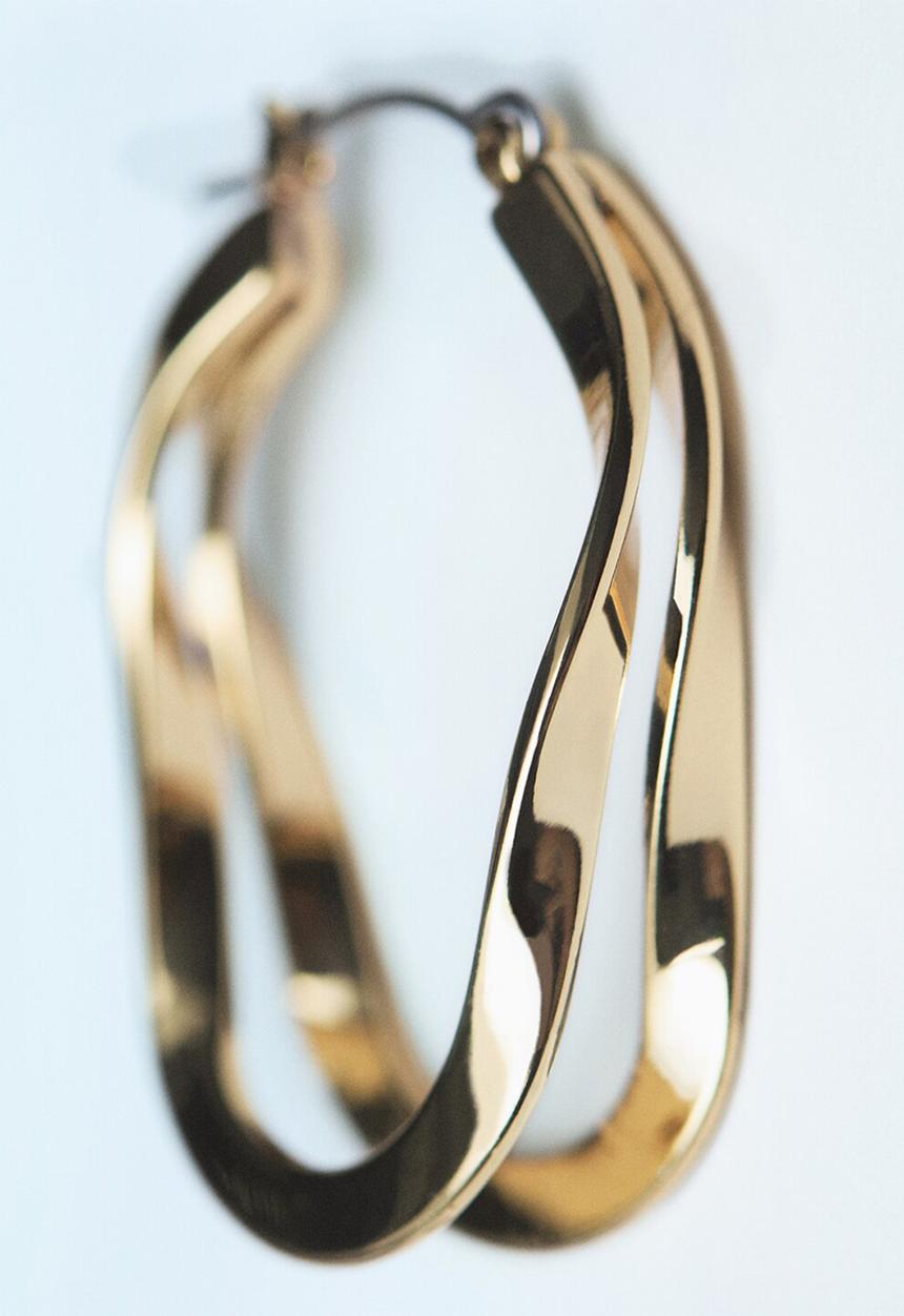 MANGO - Sue earrings - gold