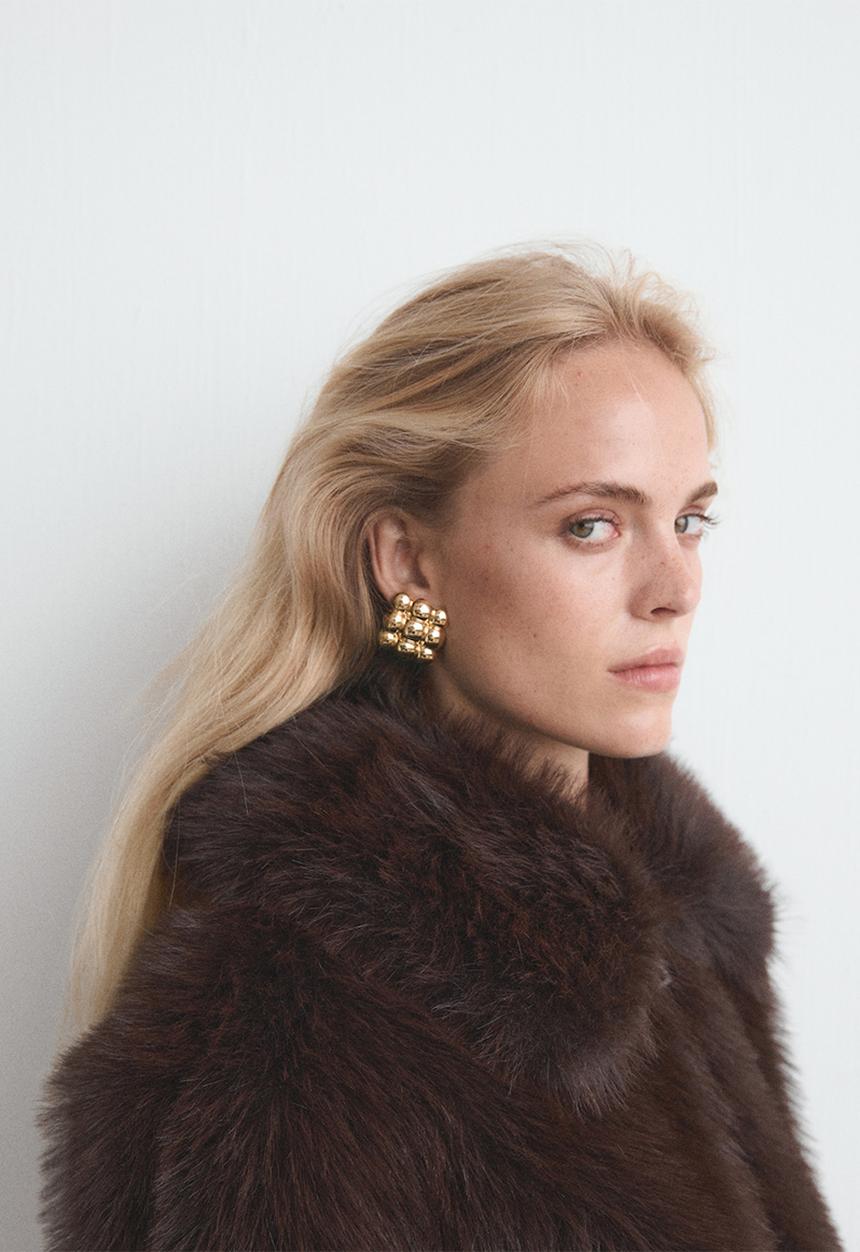 MANGO - Sita earrings-gold