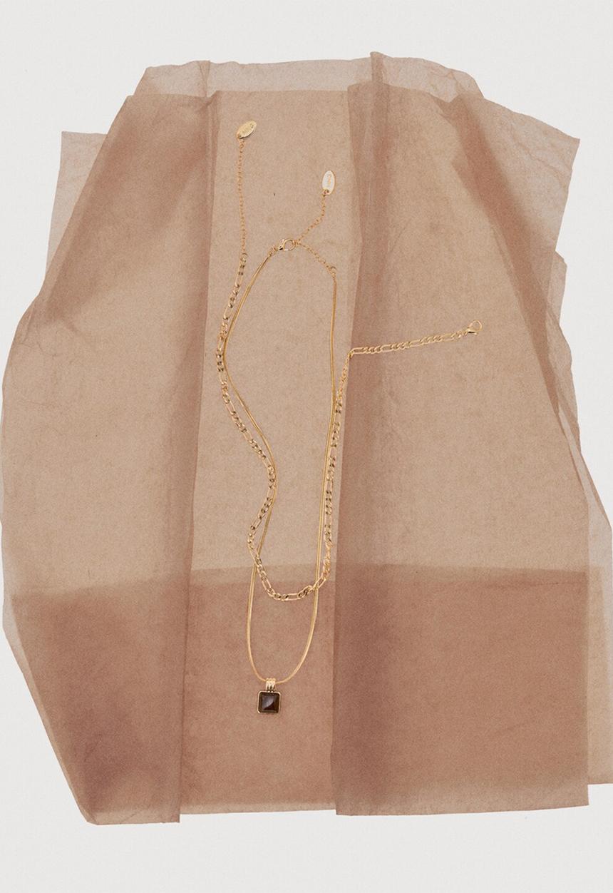 MANGO - Silvia necklace-gold