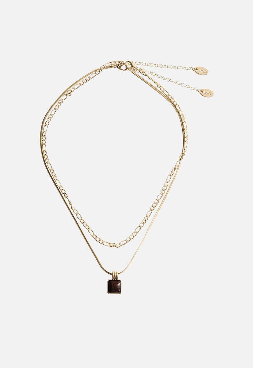 MANGO - Silvia necklace-gold