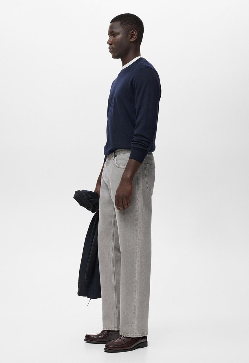MANGO - Jeans Moby - Open Grey