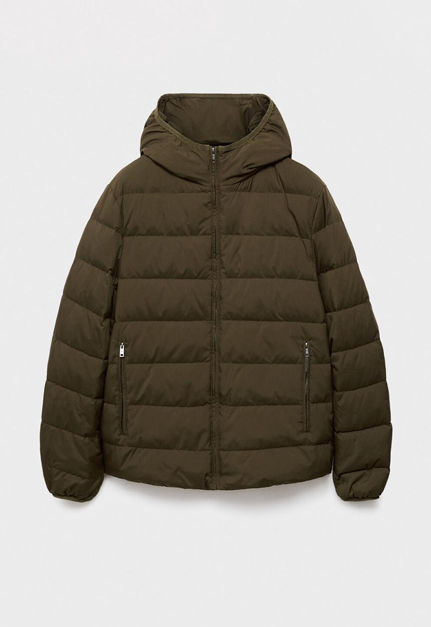 MANGO - Jacket mirlo - Dark Green
