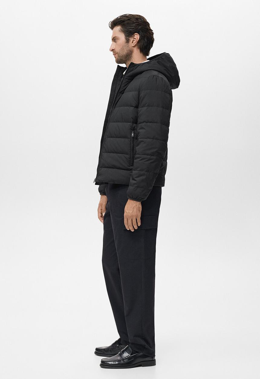 MANGO - Jacket mirlo - black