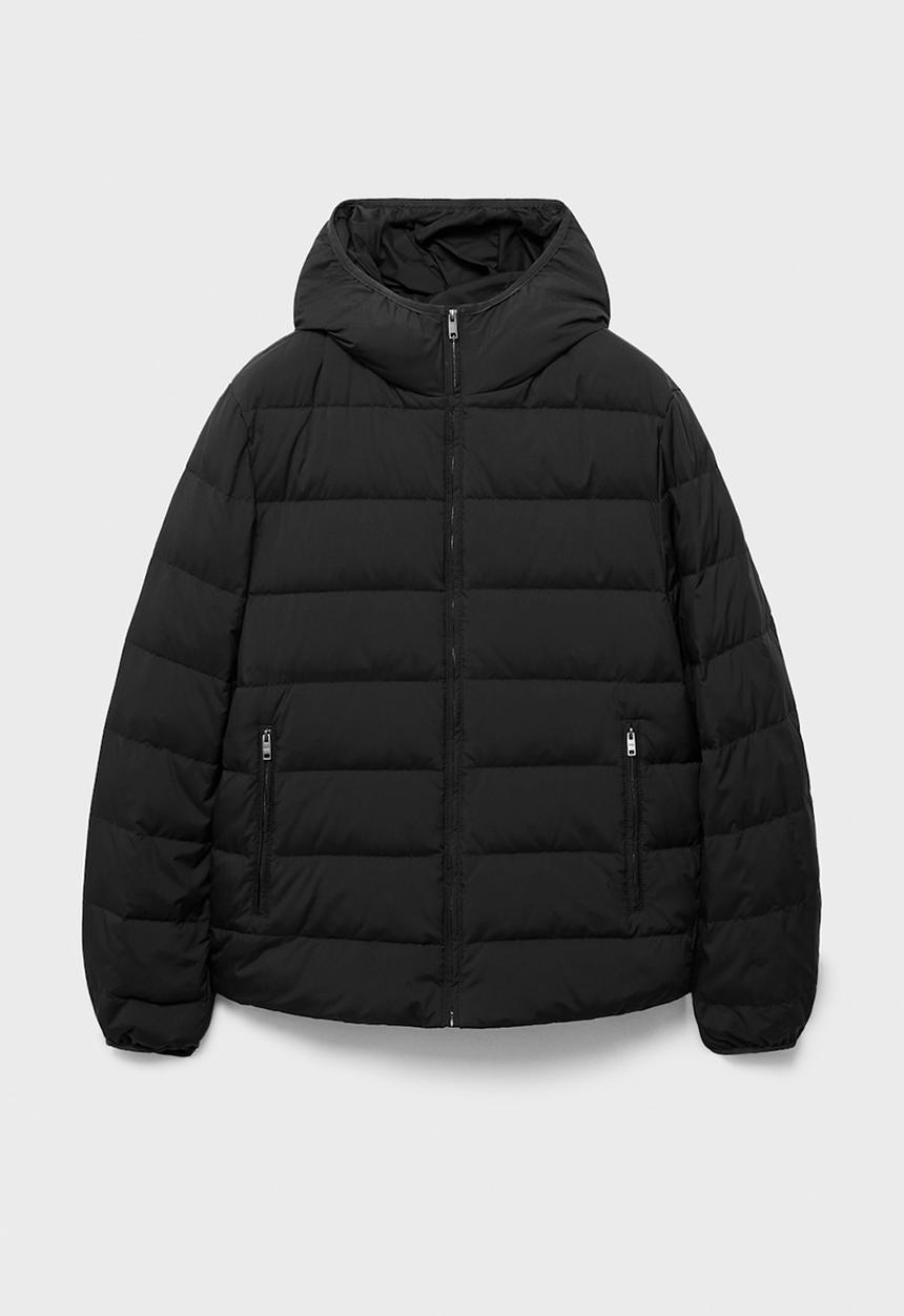 MANGO - Jacket mirlo - black
