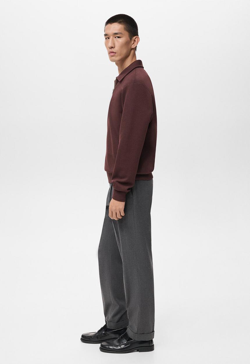 MANGO - Sweatshirt Bolaz - Bordeaux