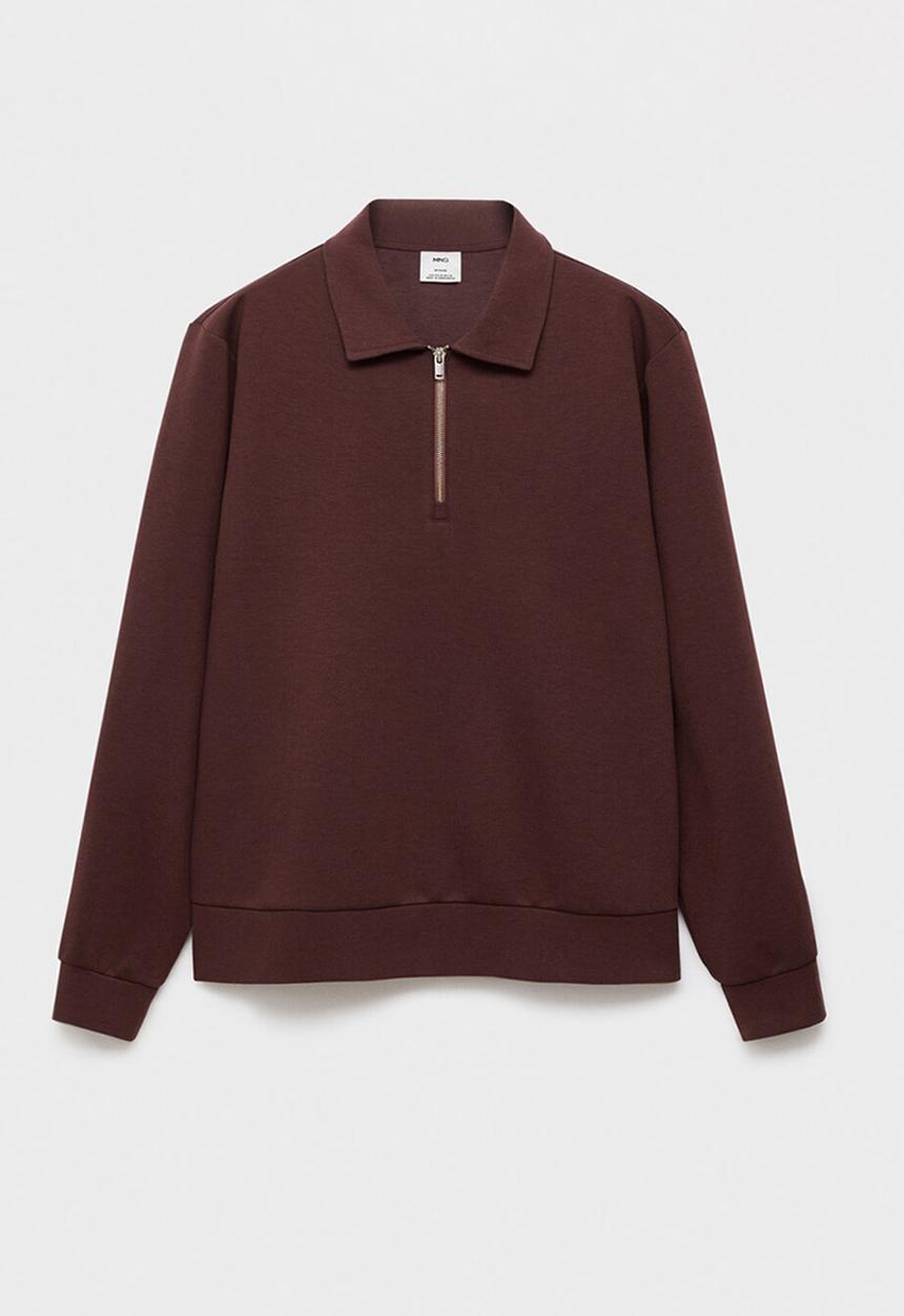 MANGO - Sweatshirt Bolaz - Bordeaux