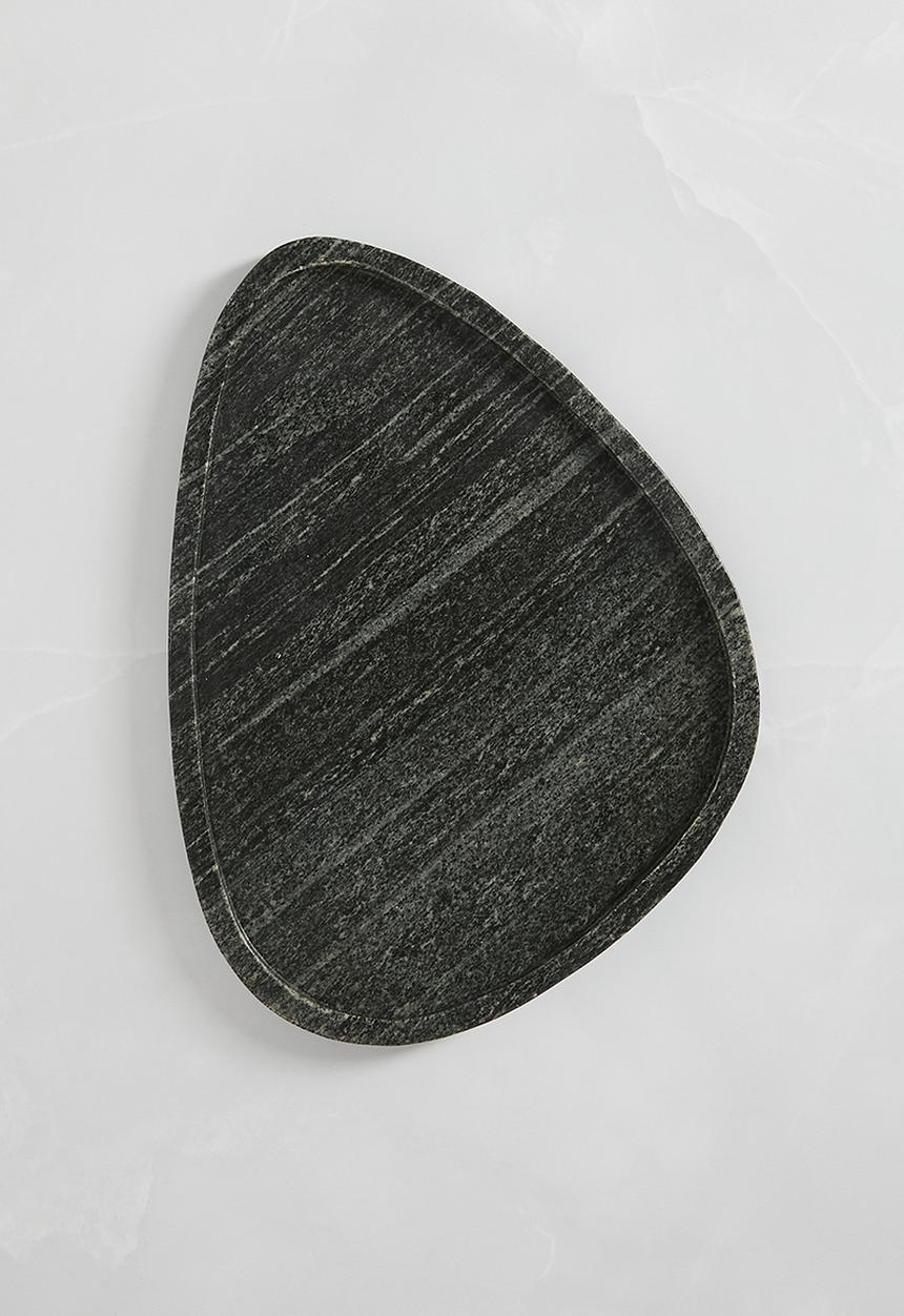 Sixth Floor - Marble Organic Tray - Black