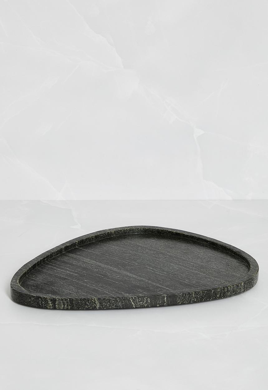 Sixth Floor - Marble Organic Tray - Black