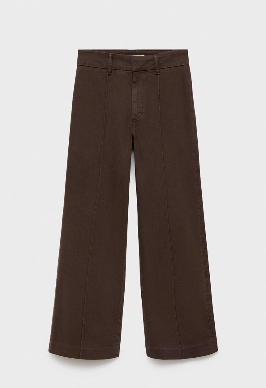 MANGO - Jeans paloma - dark brown