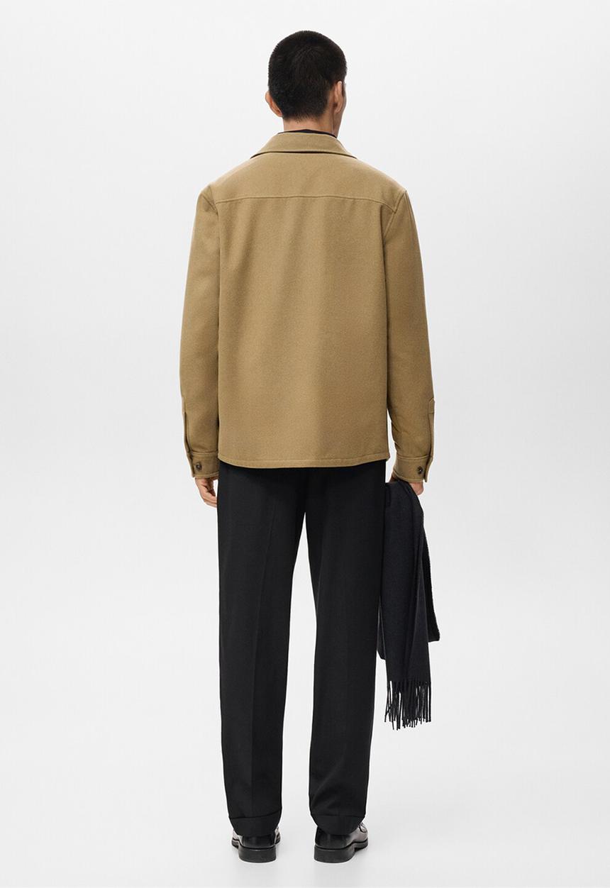 MANGO - Jacket Margon - Camel
