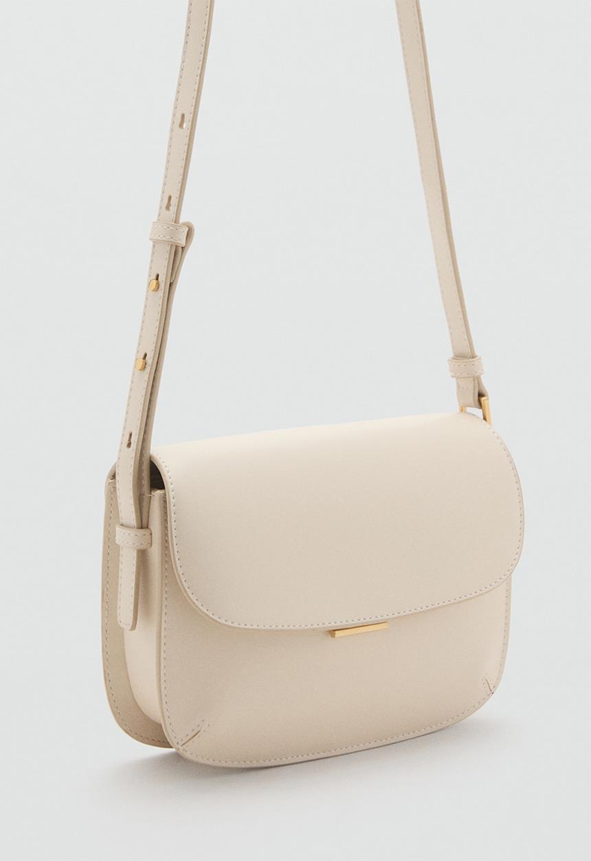 MANGO - Julieta crossbody bag-natural