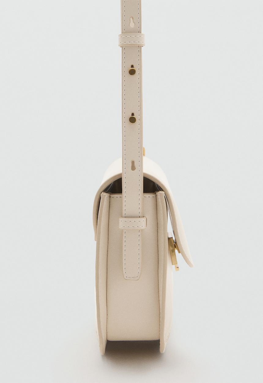 MANGO - Julieta crossbody bag-natural