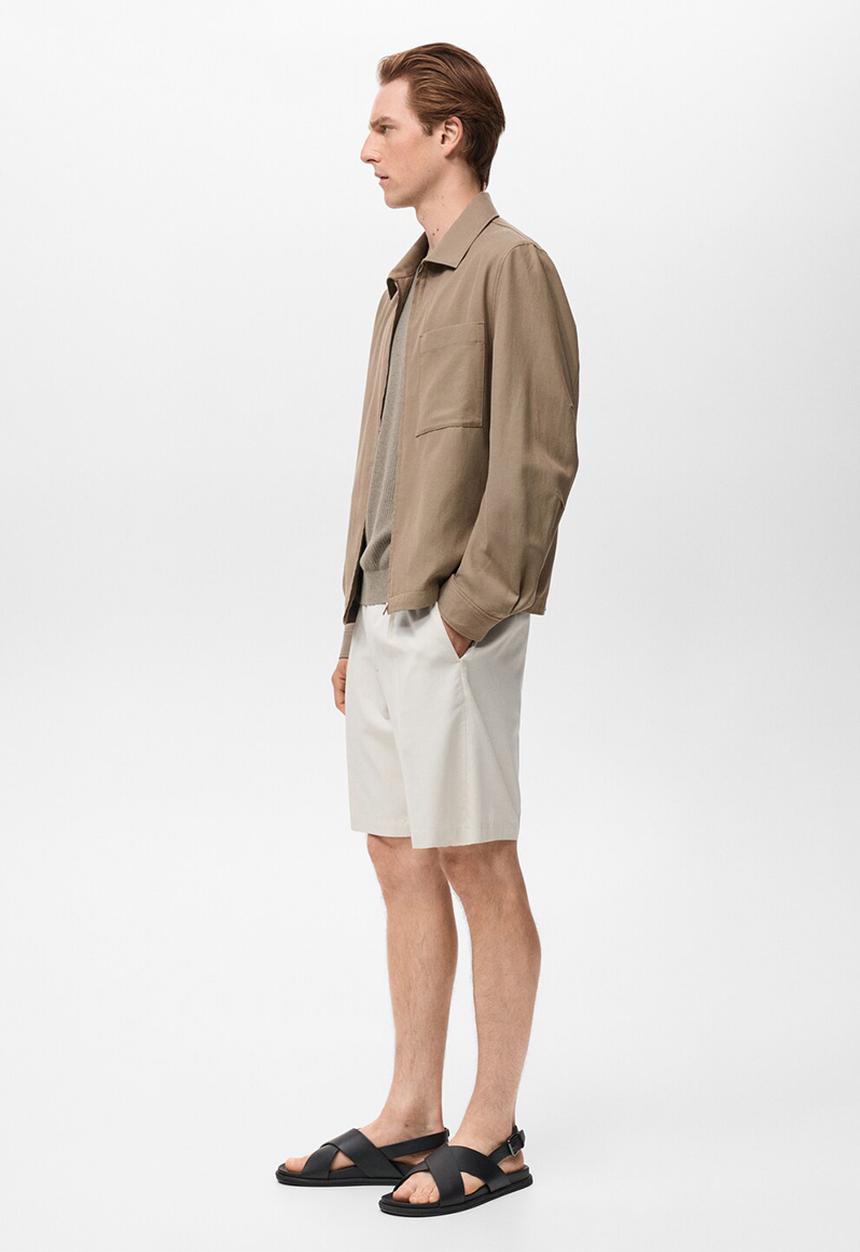 MANGO - Jacket ennio - Brown