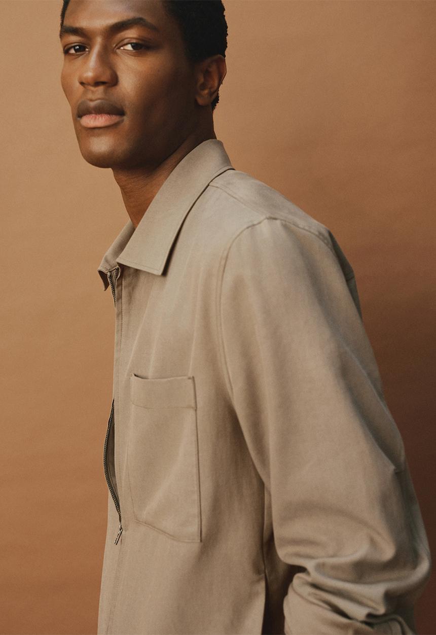 MANGO - Jacket ennio - Brown